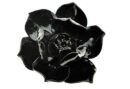 Incense Holder Lotus Black Small