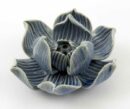 Incense Holder Lotus Blue Small