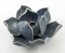 Incense Holder Lotus Blue