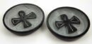 Incense Plate Soapstone Ankh 4 Inch 2Pcs