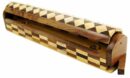 Ashcatcher Box Mango Wood Chequered