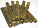 Ashcatcher Wooden Brass Inlay 12pcs