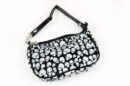Bag PVC Black With White Skulls