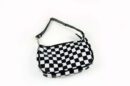 Bag Pvc White And Black Check