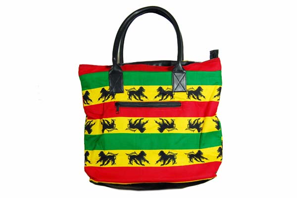 Bag Large Jamaican Lion L45cm