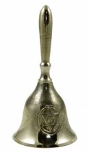Bell Star Of David Silver Colour 4 Inch