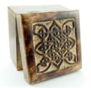 Box Shisham Wood Celtic 4x4 Inches