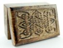 Box Shisham Wood Celtic 6x4 Inches