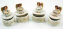 Angel Sitting On Box 4pcs