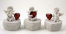 Cherub On Heart Box 6X5X8cm