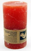 Candle Pillar Rust 90X50mm