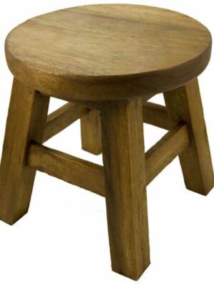 Stool Wooden Small Plain