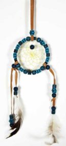 Dream Catcher Turquoise Beads 8cm