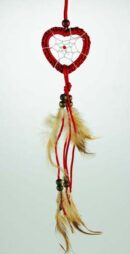 Dream Catcher Heart Red 7.5cm