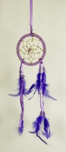 Dream Catcher Purple 3 Inch