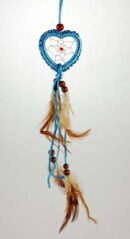 Dream Catcher Heart Turquoise 2.5 Inch