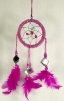 Dream Catcher Bead Pink 6cm