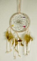 Dream Catcher Butterfly Natural 13cm