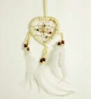 Dream Catcher Heart Natural 6cm