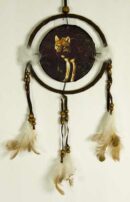 Dream Catcher Wolf Standing 6.5 Inch