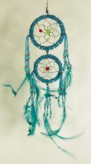 Dream Catcher Bead Turquoise 6cm