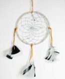 Dream Catcher Beaded Natural 18cm