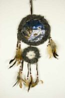 Dream Catcher Grey Wolves