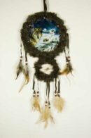 Dream Catcher Brown Wolves