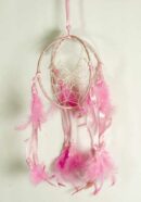 Dream Catcher Double Pink 4 Inch