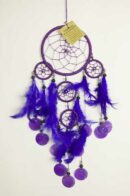 Dream Catcher Purple With Shell 11.5cm