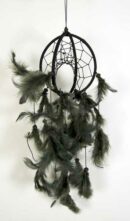 Dream Catcher Double Black H12xd10.5cm