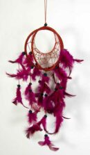 Dream Catcher Double Red H12xd10.5cm