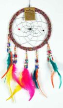 Dream Catcher Beaded Rainbow 16cm