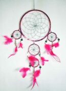 Dream Catcher Pink 22cm