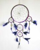 Dream Catcher Purple 22cm
