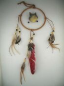 Dream Catcher 5 Inch Wolf Head