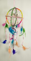 Bird Cage Pastel Rainbow Colour 15cm