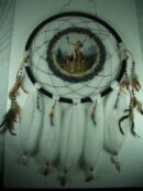 Dream Catcher Indian On Horse 45cm