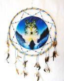Dream Catcher Wolf Sunset 66cm