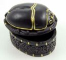 Egyptian Scarab Box 10.5x7.7x7cm