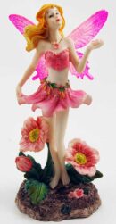 Fairy On Stand with Flowers