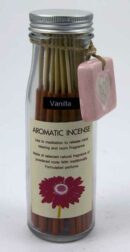 Incense In Glass Bottle Vanilla