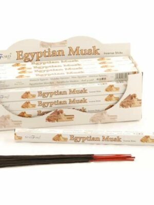 Incense Stick Stamford Hexagonal Egyptian Musk 6pcs