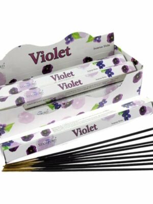 Incense Stick Stamford Hexagonal Violet 6pcs
