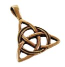 Pendant Bronze Celtic Triangle