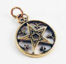 Pendant Bronze Pentacle