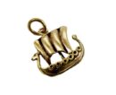 Pendant Bronze Viking Boat