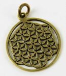 Pendant Bronze Flower Of Life