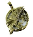 Bronze Pendant Raven Pentagram Lisa Parker Licensed