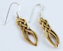 Earring Bronze Celtic Weave